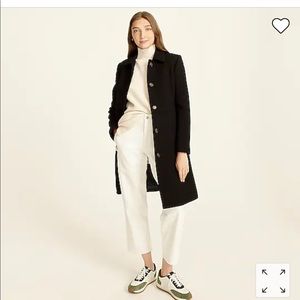 Classic lady day coat in Italian double-cloth wool with Thinsulate®